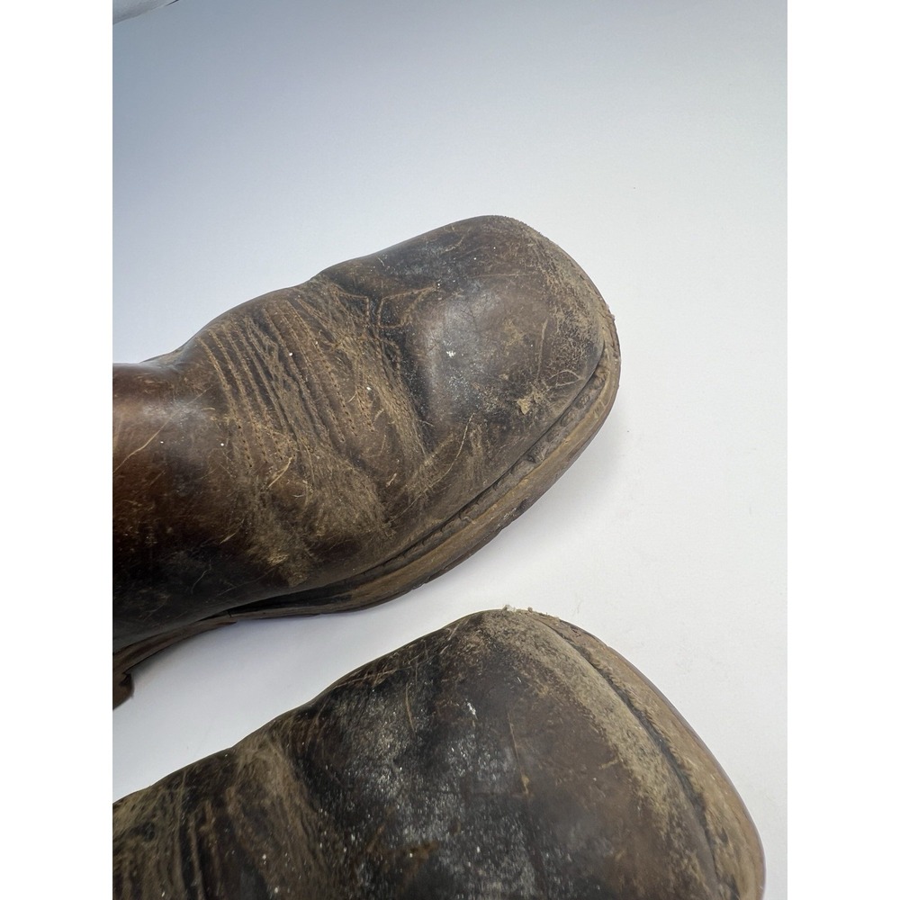 Irish‎ Setter Marshall Brown Leather Work Boots Men 9.5 Steel Toe 83923 Outdoor - Picture 8 of 14